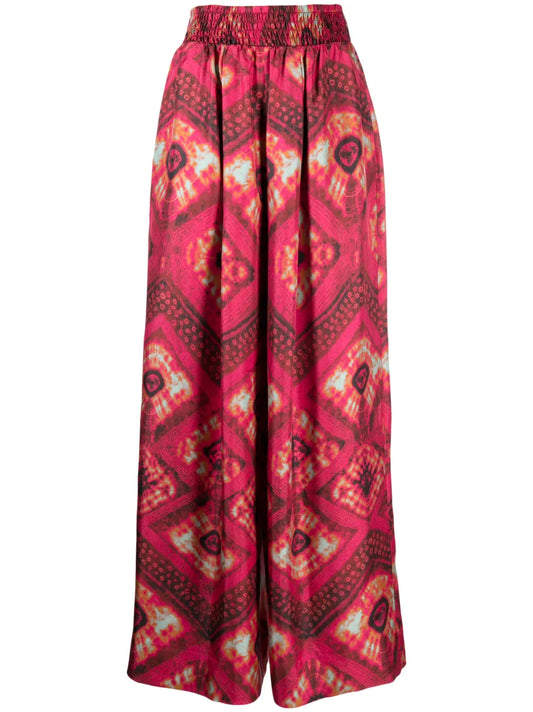 Clemence Wide-Leg Trousers