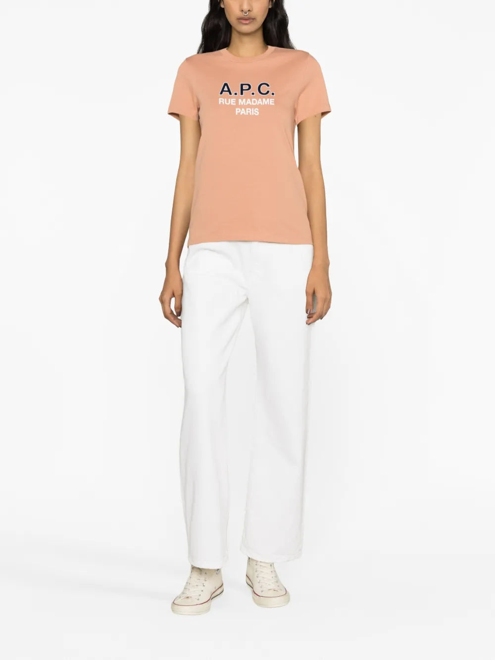Madame Logo-Print Cotton T-Shirt
