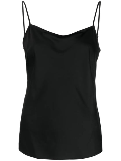 Cowl-Neck Tank Top