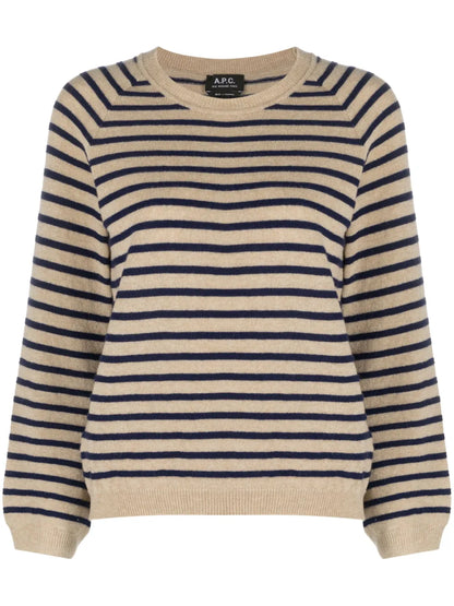 Lilas Striped Wool Jumper