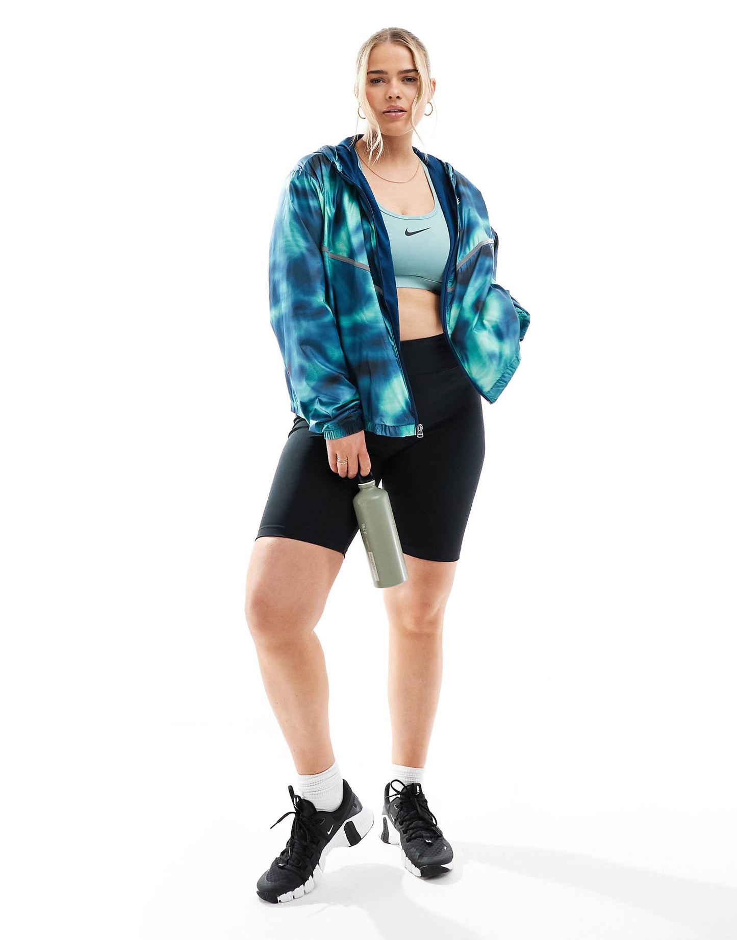 Running Icon Clash Woven Print Jacket