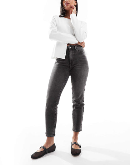 Emily High Waisted Straight Leg Jeans