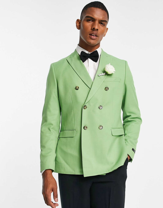 Premium Double Breasted Suit Jacket