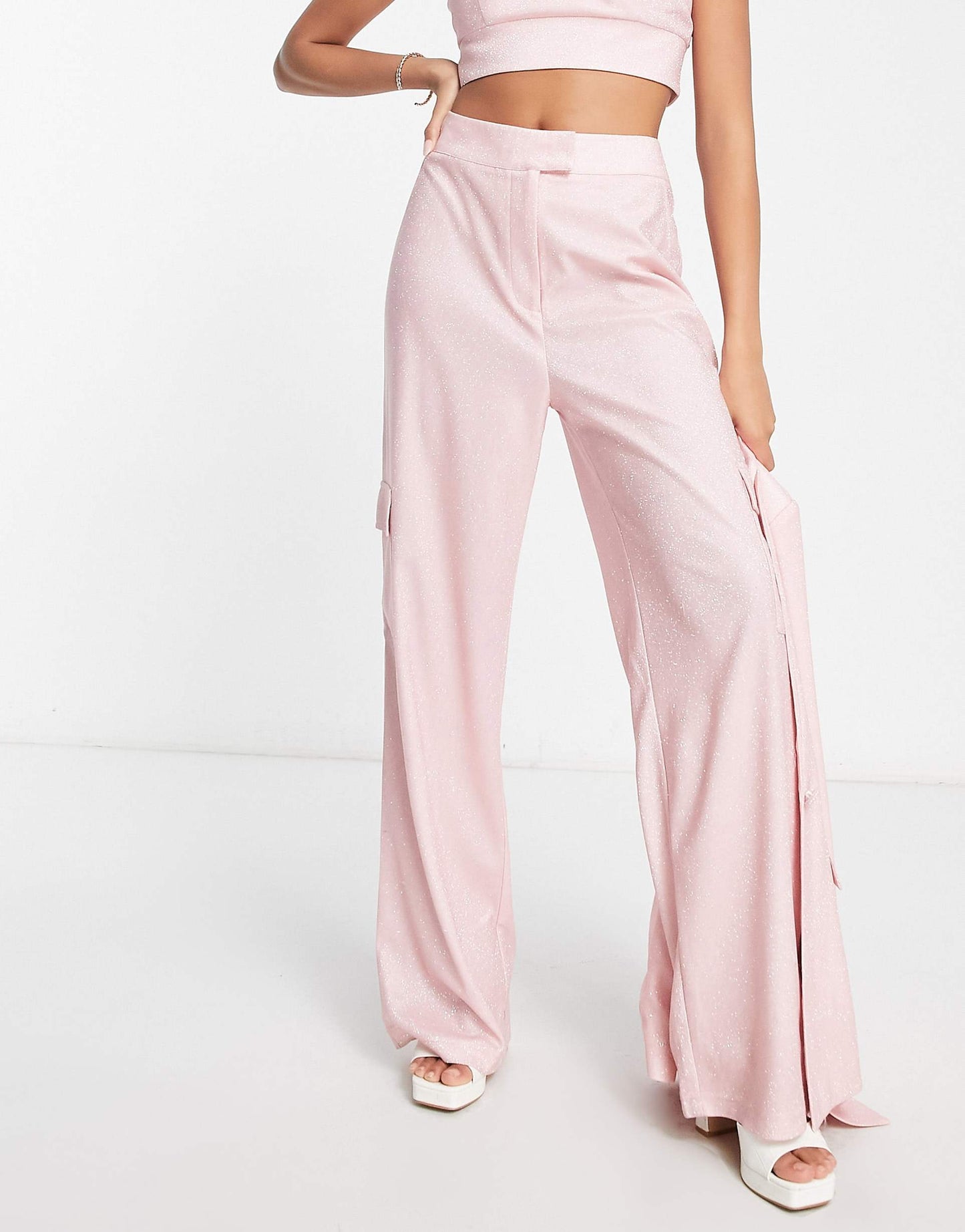 Wide Leg Trouser Co-Ord