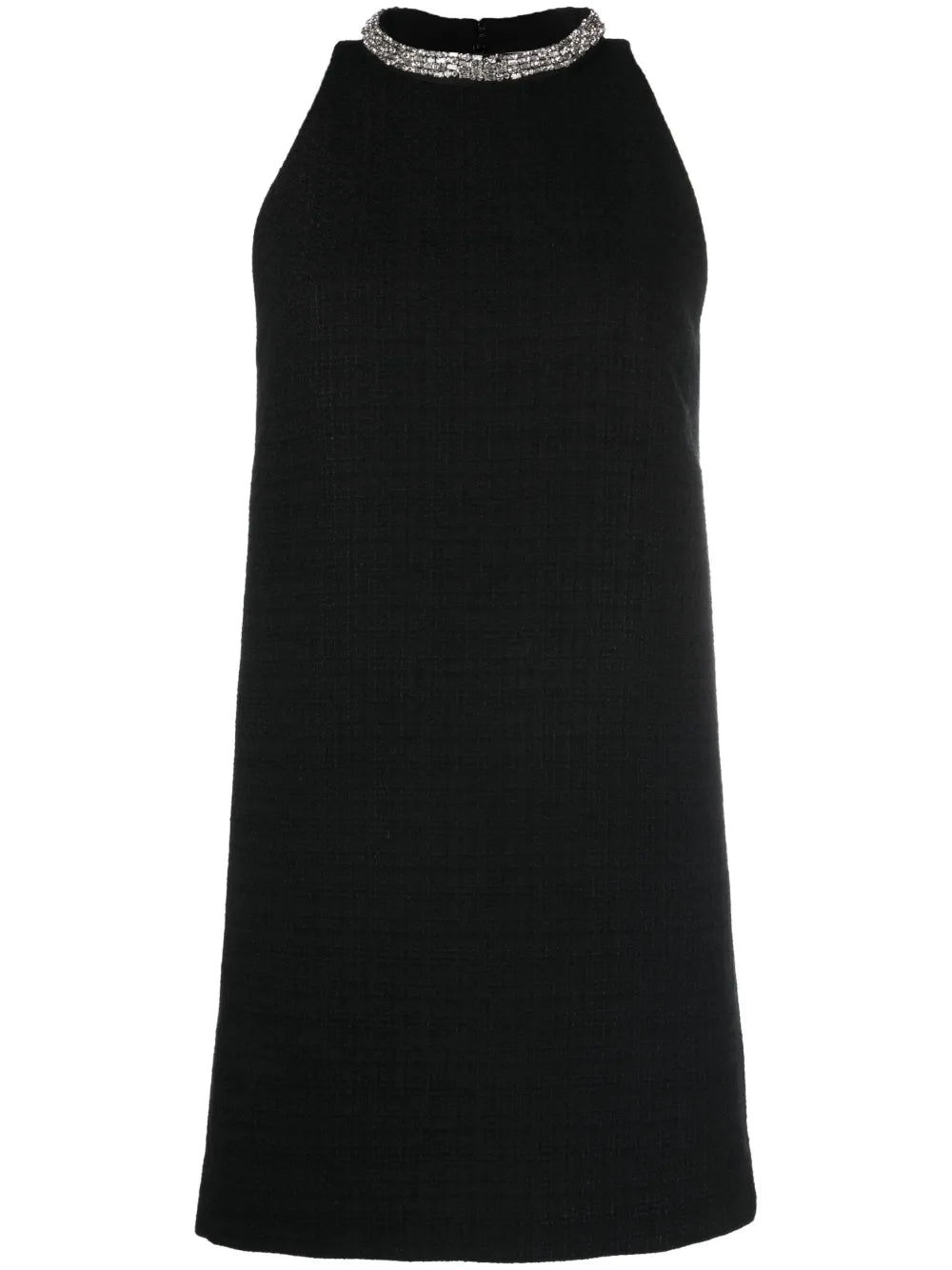 Jewelled-Collar Dress