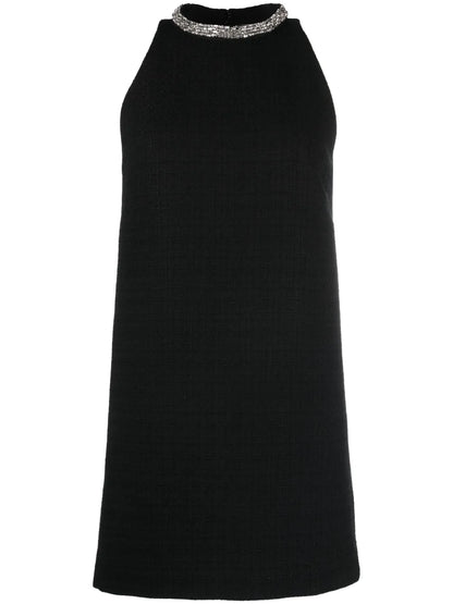 Jewelled-Collar Dress