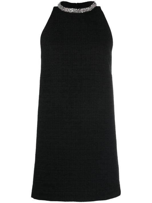 Jewelled-Collar Dress
