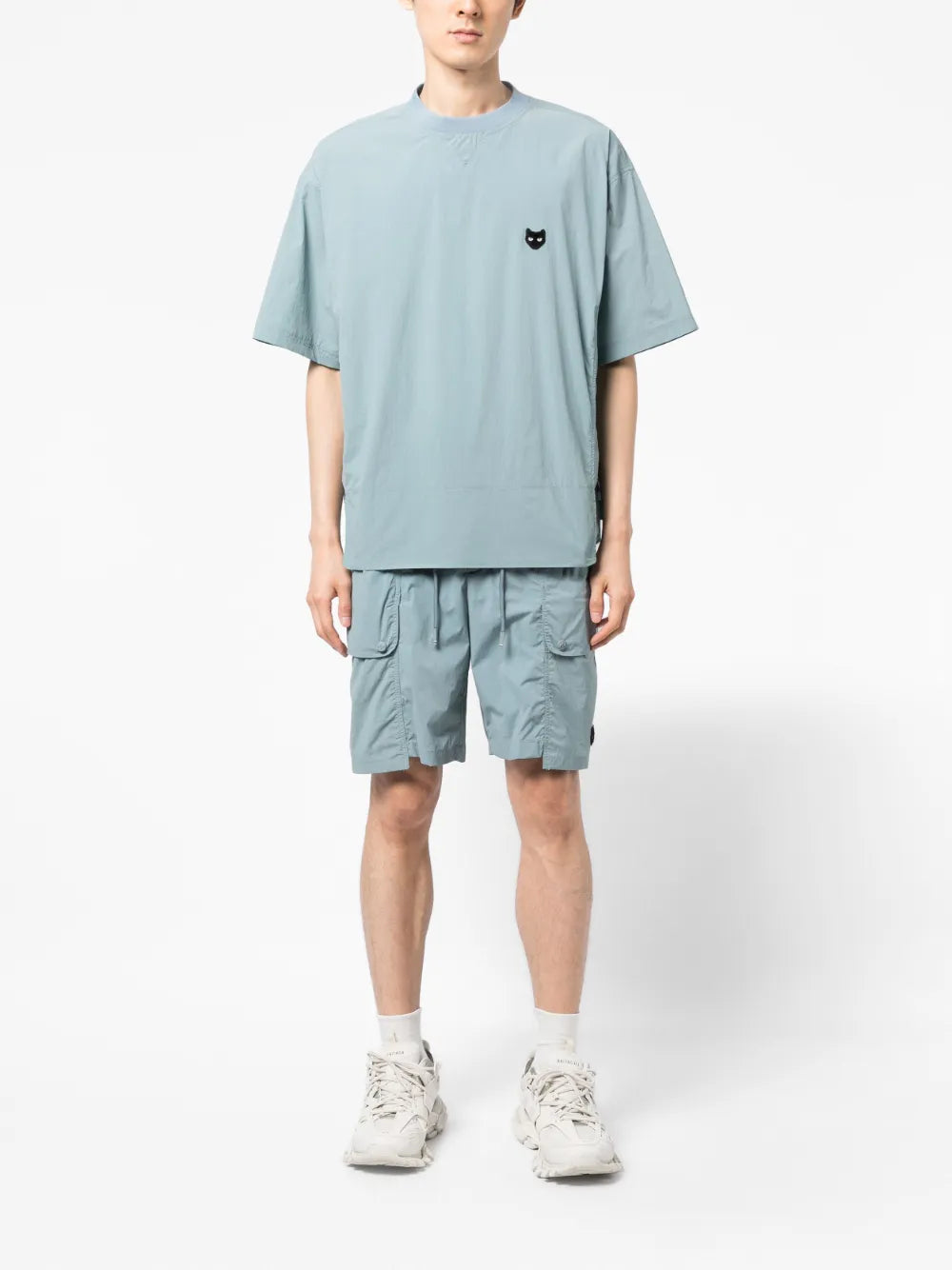 Panther Drawstring Track Shorts