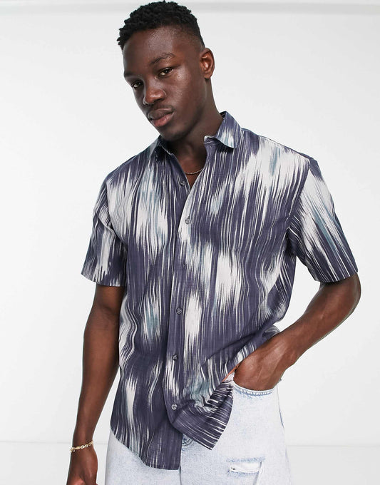 Blurry Peacock Shirt