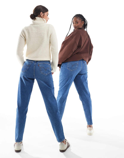 High Waisted Mom Jean