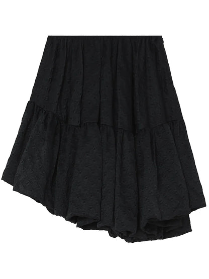 Sarina Asymmetric Voluminous Tiered Skirt
