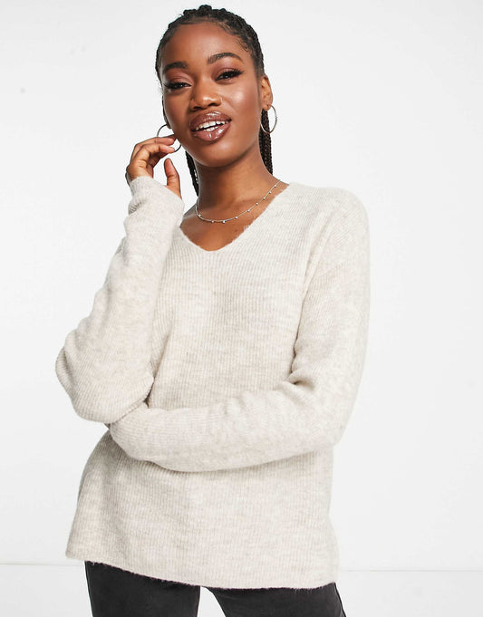 Lightweight V Neck Jumper