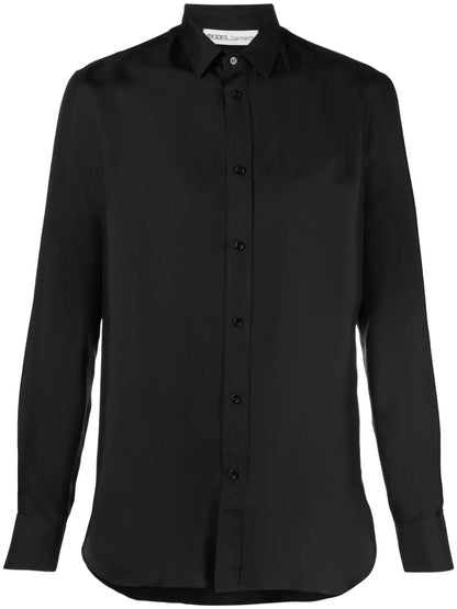 Buttoned Silk Shirt
