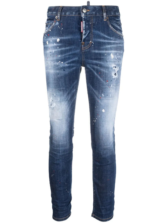 Bleached Skinny Jeans