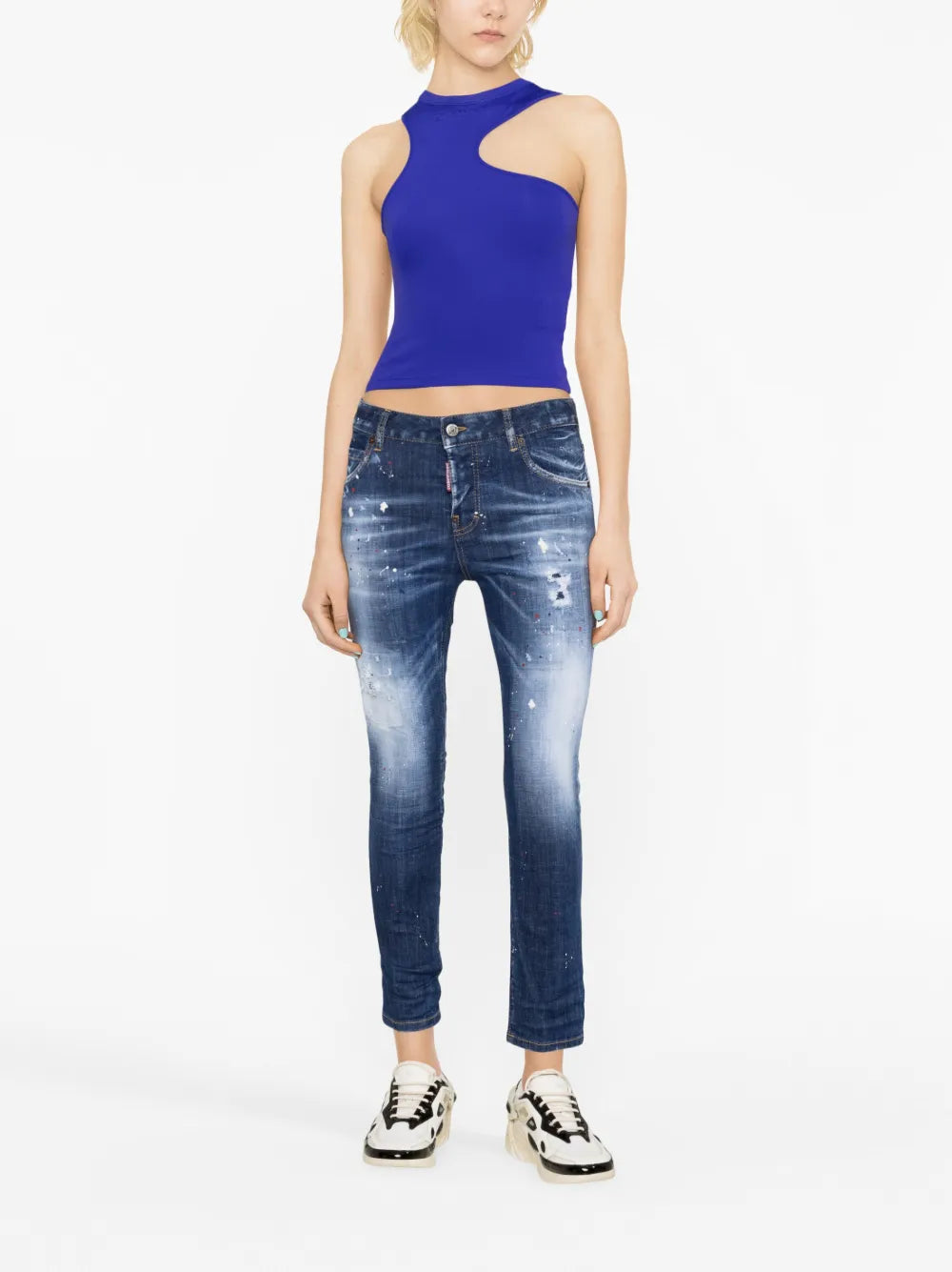 Bleached Skinny Jeans