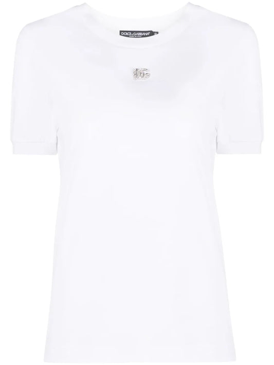 Crystal-Embellished T-Shirt