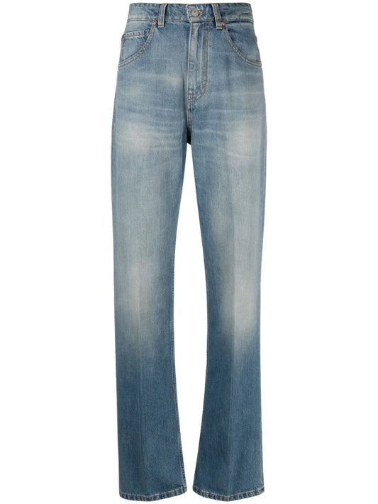 High Waist Slim-Fit Jeans