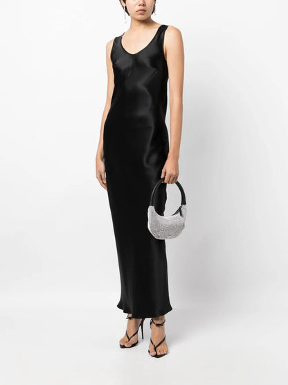 Aria Silk Maxi Dress