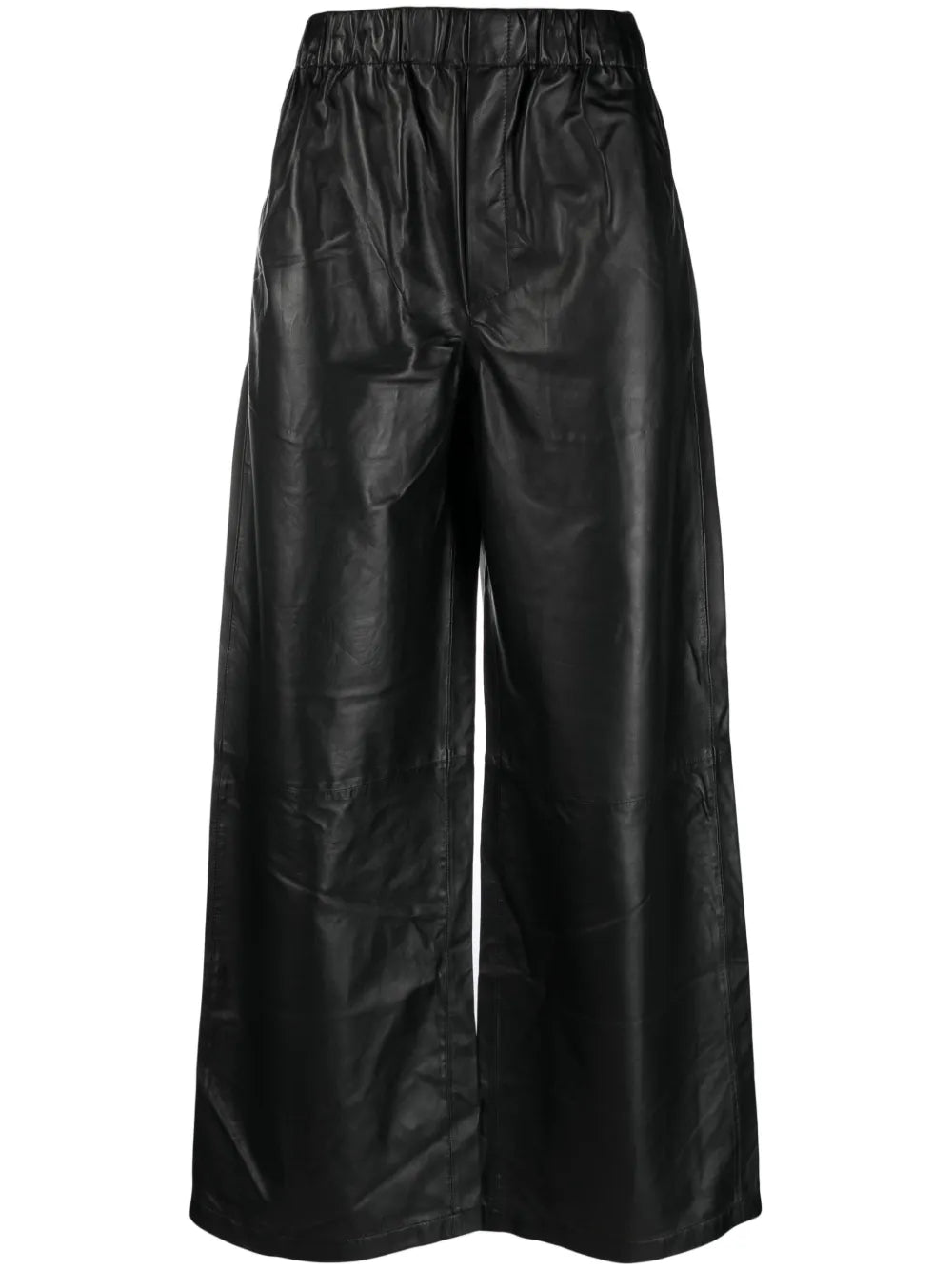 High-Waist Wide-Leg Trousers