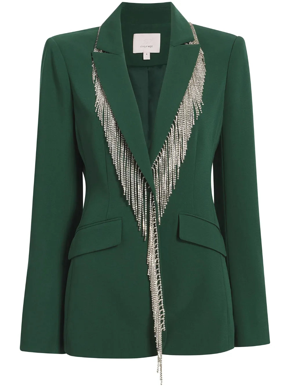 Cheyenne Fringed Single-Breasted Blazer