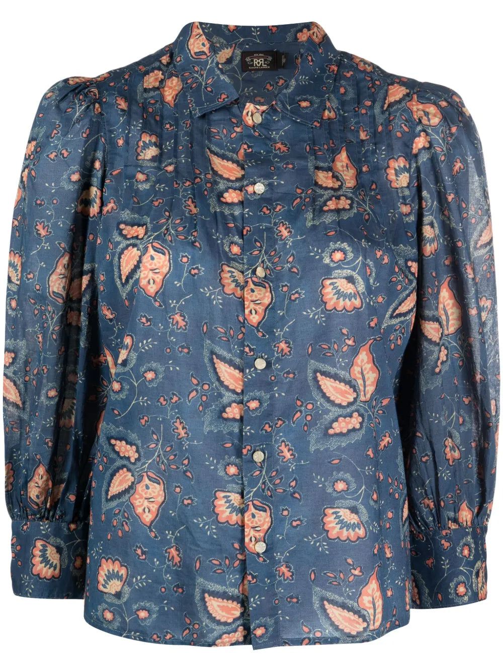 Stefanie Floral-Print Cotton Shirt