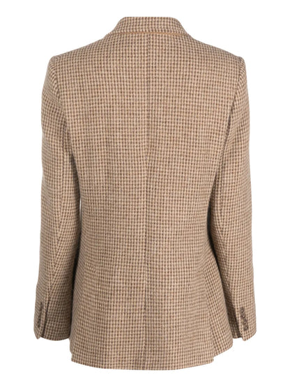 Interwoven Bird'S Eye Blazer