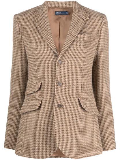 Interwoven Bird'S Eye Blazer