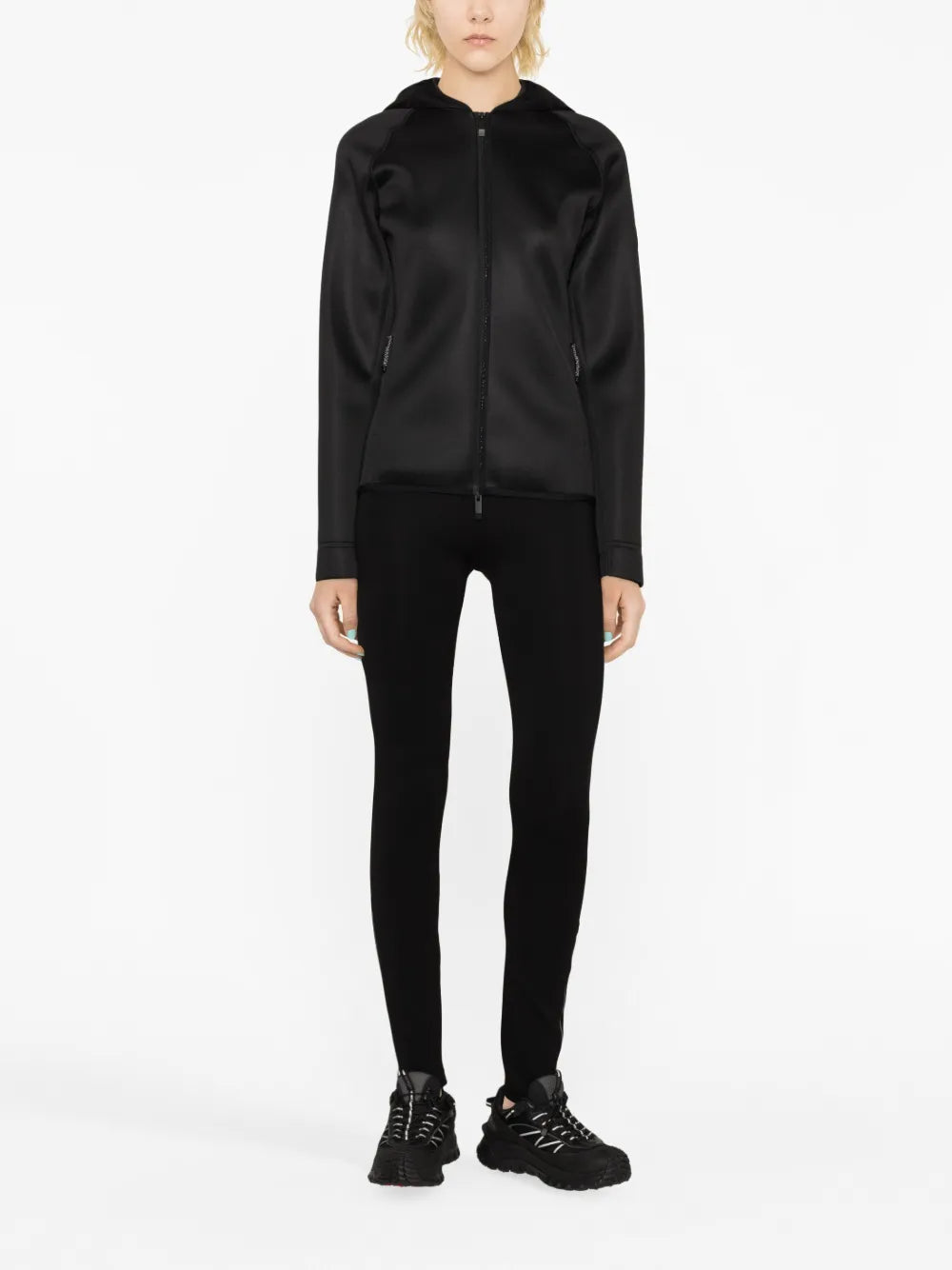 Logo-Print Neoprene Jacket