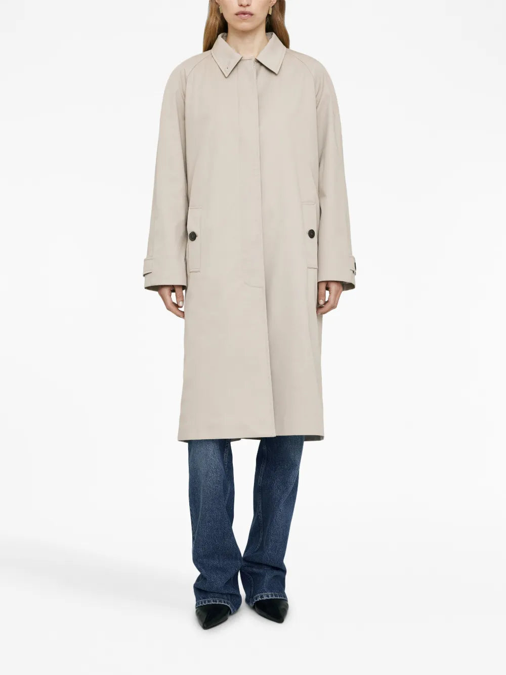 Randy Cotton Trench Coat