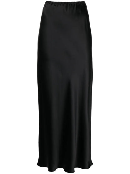 Aria Silk Maxi Skirt