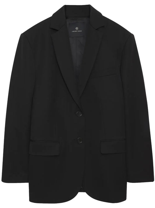 Quinn Single-Breasted Wool Blazer