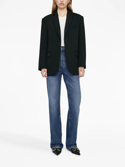 Quinn Single-Breasted Wool Blazer