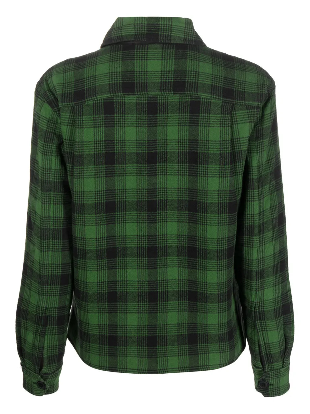 Check-Pattern Shirt Jacket