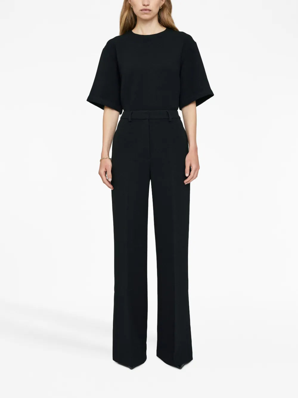 Lyra High-Waist Wide-Leg Trousers