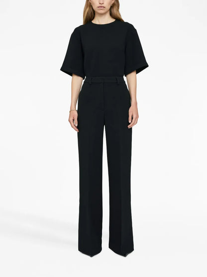 Lyra High-Waist Wide-Leg Trousers