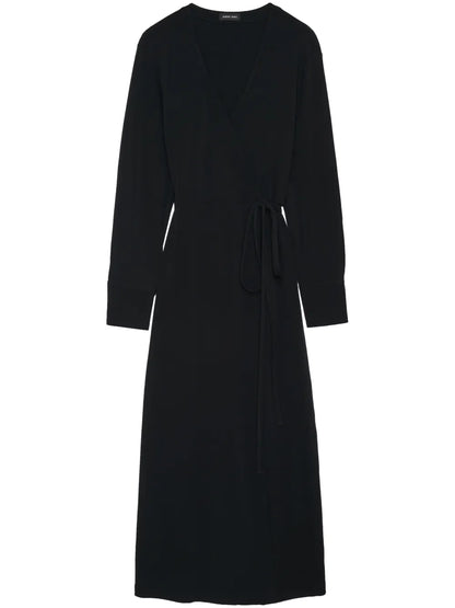 Helene V-Neck Long Dress