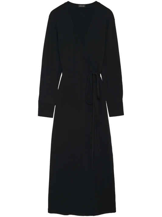 Helene V-Neck Long Dress