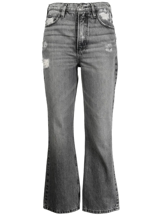 High 'N' Tight High-Rise Cropped Bootcut Jeans