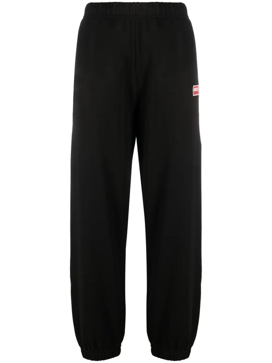 Logo-Embroidered Cotton Track Pants