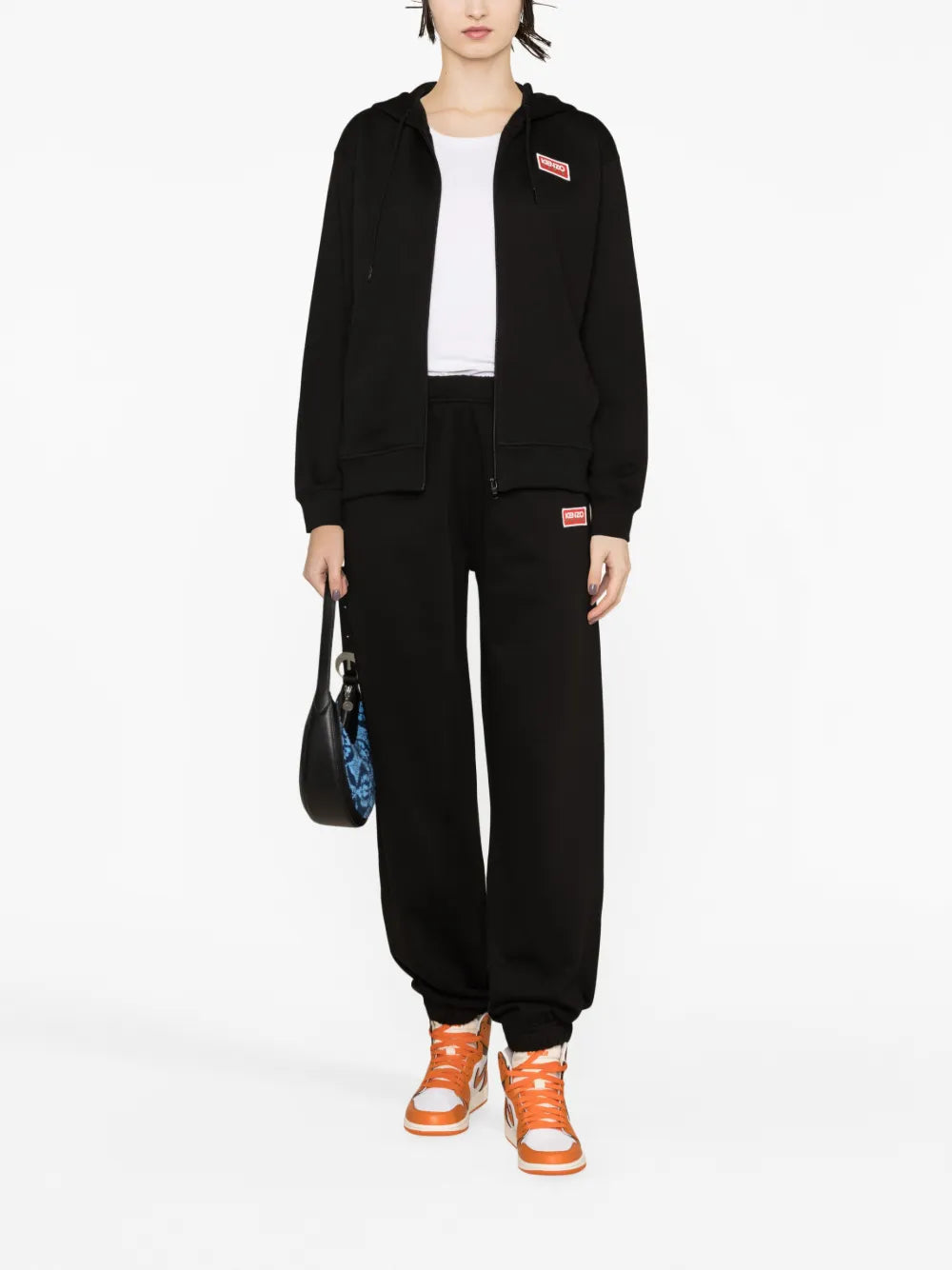 Logo-Embroidered Cotton Track Pants