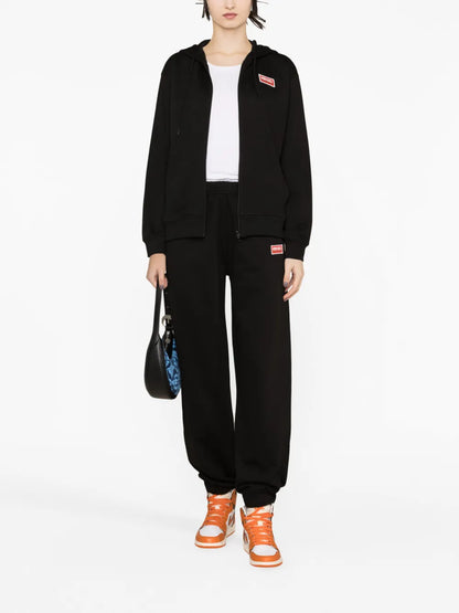 Logo-Embroidered Cotton Track Pants