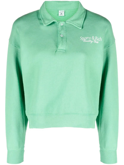 Logo-Print Cotton Polo Shirt