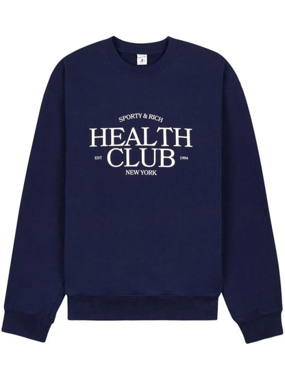 Slogan-Print Sweatshirt