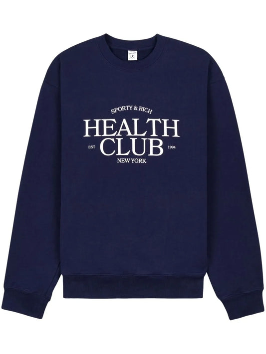 Slogan-Print Sweatshirt