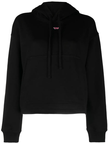 F-Jaral-Hood-D Logo-Embroidered Hoodie
