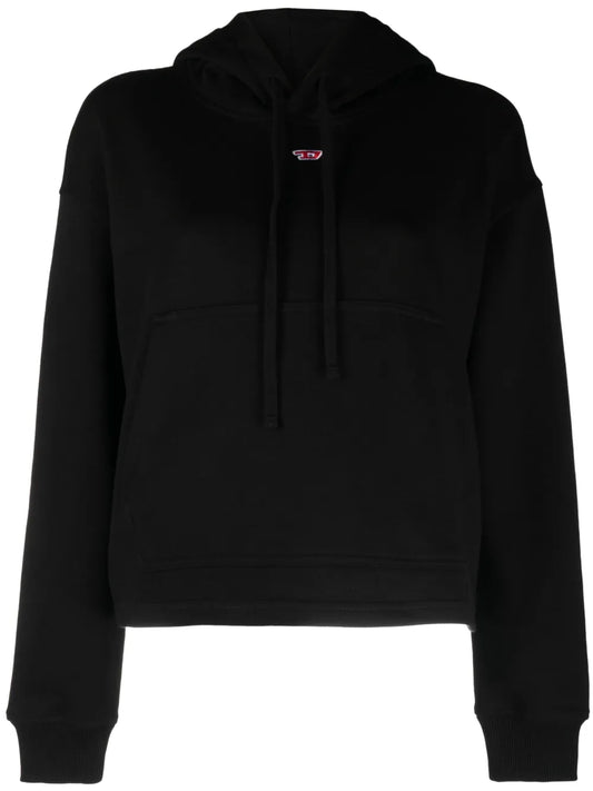 F-Jaral-Hood-D Logo-Embroidered Hoodie