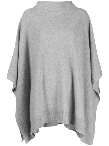 Sleeveless Cashmere Poncho