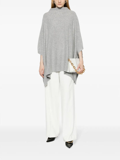Sleeveless Cashmere Poncho