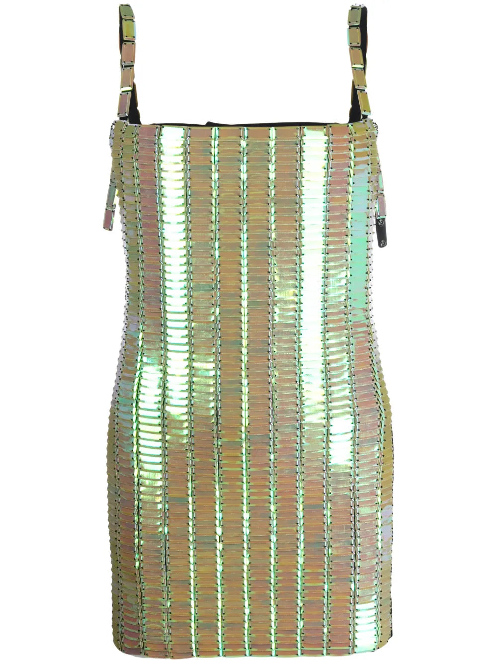 Pailette-Embellished Mini Dress