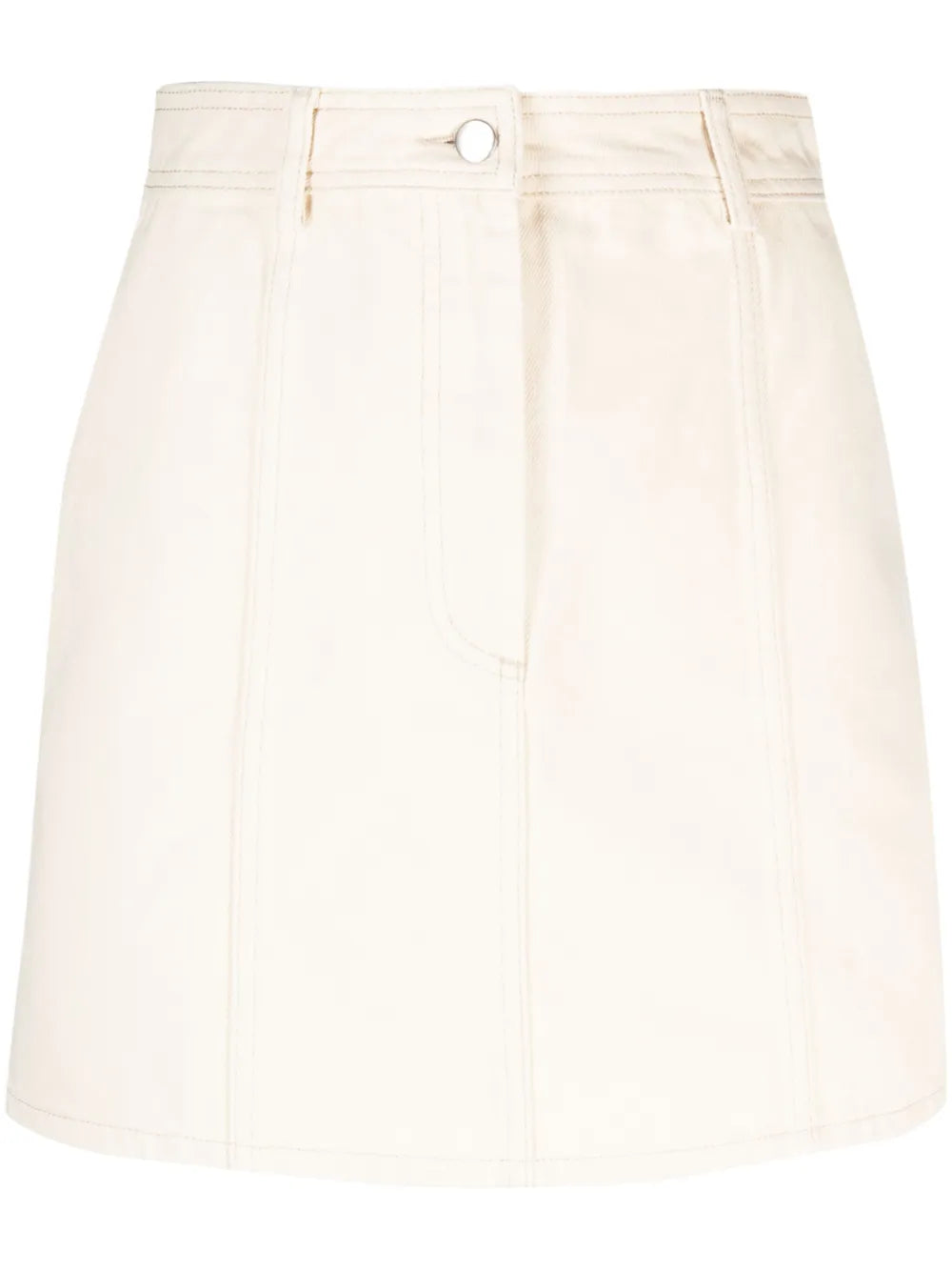 Rudens High-Waisted Denim Miniskirt